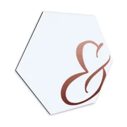 K&L Wall Art Wandbild »Buchstabe Alu-Dibond«, (BxH): X