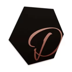 K&L Wall Art Wandbild »Buchstabe Alu-Dibond«, (BxH): X