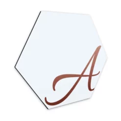 K&L Wall Art Wandbild »Buchstabe Alu-Dibond«, (BxH): X