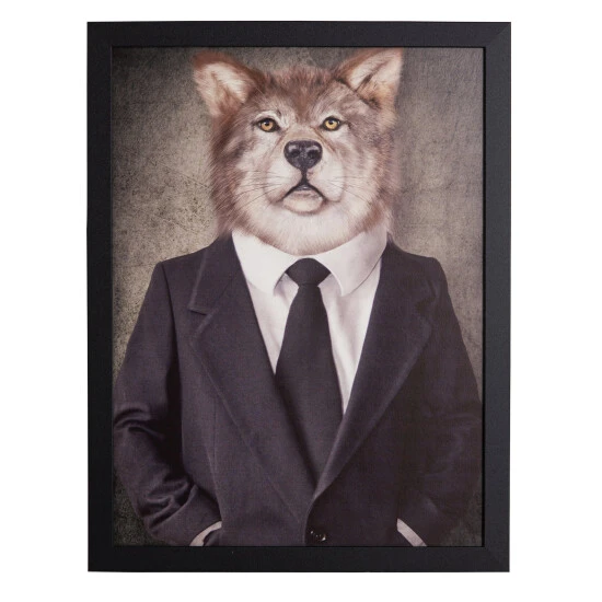 Gerahmtes Bild »Wolf« 3 Gerahmtes Bild »Wolf«