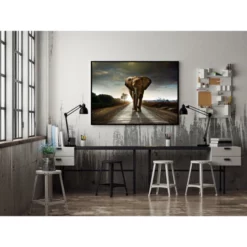 Gerahmtes Bild »Street Elephant« -Wohnen Wohndeko Verkäufe unnamed file 1400