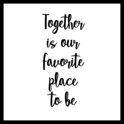 Gerahmtes Bild »Favorite Place«