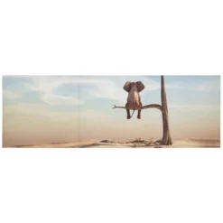 Leinwandbild »CLEO«, BxH: 50 X 150 Cm, Motiv: Lonely Elephant