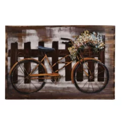 INTERIA Home & Living Wandbild, Stahlblech, Mehrfarbig