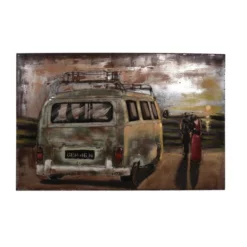 INTERIA Home & Living Wandbild, Stahlblech, Mehrfarbig