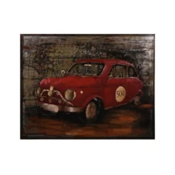 INTERIA Home & Living Wandbild, Stahlblech, Mehrfarbig