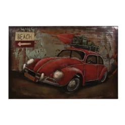 INTERIA Home & Living Wandbild, Stahlblech, Mehrfarbig