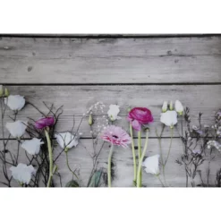 Deko-Panel »JAD«, BxH: 68 X 98 Cm, Motiv: Colourful Flowers