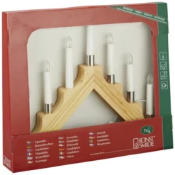 KONSTSMIDE Holzleuchter 7-flammig, Natur, Innen -Wohnen Wohndeko Verkäufe unnamed file 183