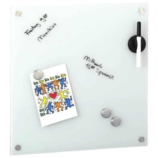 ZELLER Memoboard, 3 Magnete, 1 Stift, 40x40 Cm 5 ZELLER Memoboard, 3 Magnete, 1 Stift, 40x40 Cm – Bild 3