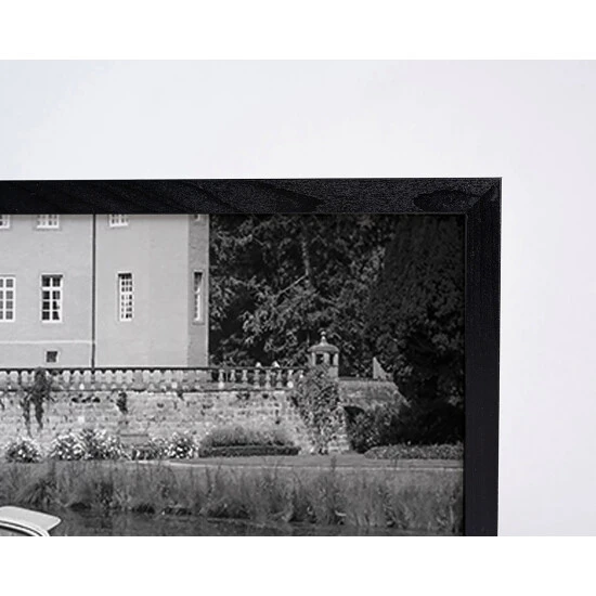 ANY IMAGE Digitaldruck »Mercedes Benz 300 SL Roadster«, Rahmen: Buchenholz, Schwarz 4 ANY IMAGE Digitaldruck »Mercedes Benz 300 SL Roadster«, Rahmen: Buchenholz, Schwarz – Bild 2