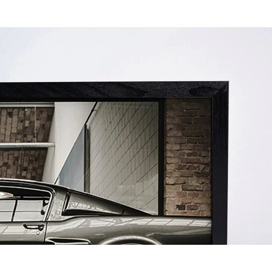 ANY IMAGE Digitaldruck »Ford Mustang GT 500«, Rahmen: Buchenholz, Schwarz 5 ANY IMAGE Digitaldruck »Ford Mustang GT 500«, Rahmen: Buchenholz, Schwarz – Bild 3