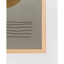 ANY IMAGE Digitaldruck »Die Sonne«, Rahmen: Buchenholz, Natur -Wohnen Wohndeko Verkäufe unnamed file 2016