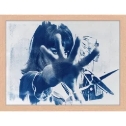 ANY IMAGE Digitaldruck »Anna Karina «, Rahmen: Buchenholz, Natur