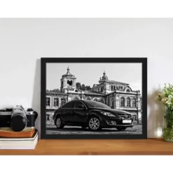 ANY IMAGE Digitaldruck »Mazda«, Rahmen: Buchenholz, Schwarz -Wohnen Wohndeko Verkäufe unnamed file 2043