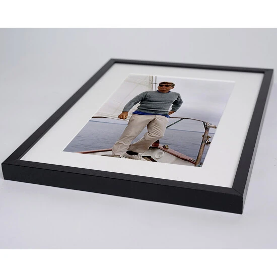 ANY IMAGE Digitaldruck »John F. Kennedy, Segeln«, Rahmen: Buchenholz, Schwarz 6 ANY IMAGE Digitaldruck »John F. Kennedy, Segeln«, Rahmen: Buchenholz, Schwarz – Bild 4