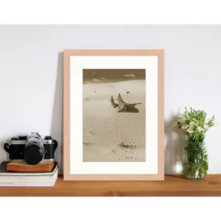 ANY IMAGE Digitaldruck »Wandern In Der Wüste«, Rahmen: Buchenholz, Natur -Wohnen Wohndeko Verkäufe unnamed file 2076