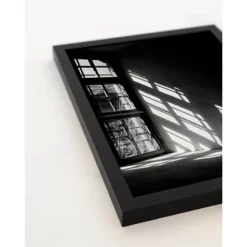 ANY IMAGE Digitaldruck »Sonnenlicht«, Rahmen: Buchenholz, Schwarz -Wohnen Wohndeko Verkäufe unnamed file 2096