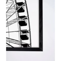 ANY IMAGE Digitaldruck »Riesenrad«, Rahmen: Buchenholz, Schwarz -Wohnen Wohndeko Verkäufe unnamed file 2103
