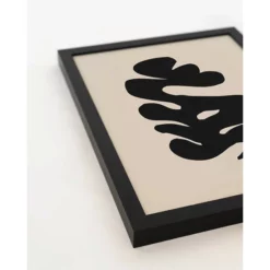 ANY IMAGE Digitaldruck »Schwarz Auf Beige«, Rahmen: Buchenholz, Schwarz -Wohnen Wohndeko Verkäufe unnamed file 2115