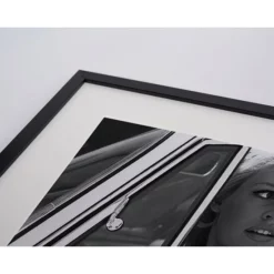 ANY IMAGE Digitaldruck »Brigitte Bardot Im Auto«, Rahmen: Buchenholz, Schwarz -Wohnen Wohndeko Verkäufe unnamed file 2128