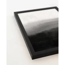 ANY IMAGE Digitaldruck »Schwarz Grau Abstrakt«, Rahmen: Buchenholz, Schwarz -Wohnen Wohndeko Verkäufe unnamed file 2175