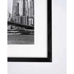 ANY IMAGE Digitaldruck »Brooklyn Bridge I«, Rahmen: Buchenholz, Schwarz -Wohnen Wohndeko Verkäufe unnamed file 2180