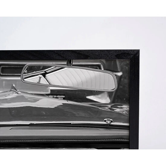 ANY IMAGE Digitaldruck »Oldtimer«, Rahmen: Buchenholz, Schwarz 6 ANY IMAGE Digitaldruck »Oldtimer«, Rahmen: Buchenholz, Schwarz – Bild 4