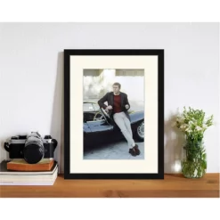 ANY IMAGE Digitaldruck »Steve McQueen«, Rahmen: Buchenholz, Schwarz -Wohnen Wohndeko Verkäufe unnamed file 2199