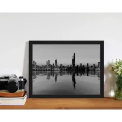 ANY IMAGE Digitaldruck »Kuweit«, Rahmen: Buchenholz, Schwarz -Wohnen Wohndeko Verkäufe unnamed file 2223