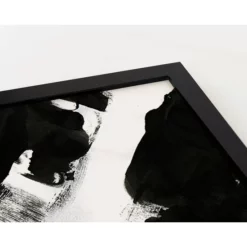 ANY IMAGE Digitaldruck »Schwarz Abstrakt«, Rahmen: Buchenholz, Schwarz -Wohnen Wohndeko Verkäufe unnamed file 2231