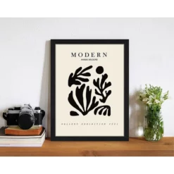 ANY IMAGE Digitaldruck »Modern«, Rahmen: Buchenholz, Schwarz -Wohnen Wohndeko Verkäufe unnamed file 2251