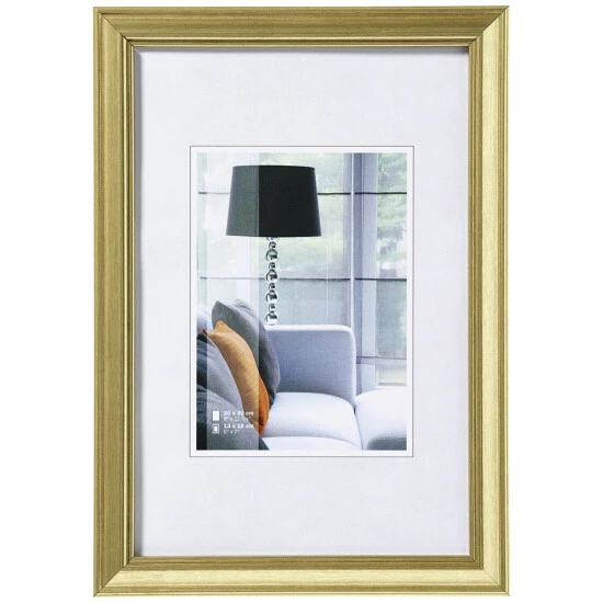 Walter Design Bilderrahmen, LOUNGE RAHMEN, Gold, 30x40 Cm 3 Walter Design Bilderrahmen, LOUNGE RAHMEN, Gold, 30x40 Cm