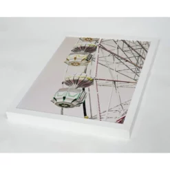 ANY IMAGE Digitaldruck »Riesenrad«, Rahmen: Buchenholz, Weiß -Wohnen Wohndeko Verkäufe unnamed file 2267