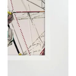 ANY IMAGE Digitaldruck »Riesenrad«, Rahmen: Buchenholz, Weiß -Wohnen Wohndeko Verkäufe unnamed file 2268