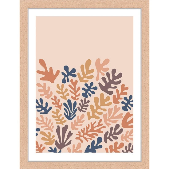 ANY IMAGE Digitaldruck »Blätter«, Rahmen: Buchenholz, Natur 3 ANY IMAGE Digitaldruck »Blätter«, Rahmen: Buchenholz, Natur