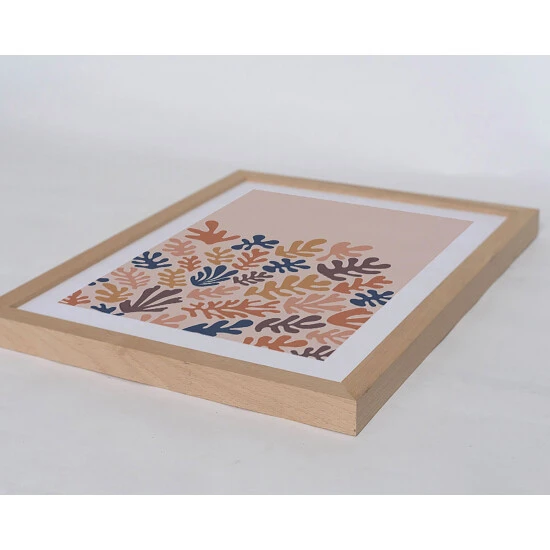 ANY IMAGE Digitaldruck »Blätter«, Rahmen: Buchenholz, Natur 6 ANY IMAGE Digitaldruck »Blätter«, Rahmen: Buchenholz, Natur – Bild 4