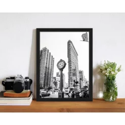 ANY IMAGE Digitaldruck »Manhattan, New York«, Rahmen: Buchenholz, Schwarz -Wohnen Wohndeko Verkäufe unnamed file 2311