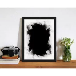 ANY IMAGE Digitaldruck »Schwarzes Loch«, Rahmen: Buchenholz, Schwarz -Wohnen Wohndeko Verkäufe unnamed file 2339