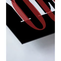 ANY IMAGE Kunstdruck »Yes! Oui!«, Mehrfarbig, Alu-Dibond -Wohnen Wohndeko Verkäufe unnamed file 2388