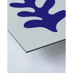 ANY IMAGE Kunstdruck »Blaues Blatt«, Mehrfarbig, Alu-Dibond -Wohnen Wohndeko Verkäufe unnamed file 2397