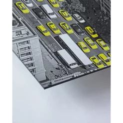 ANY IMAGE Kunstdruck »New York Taxis«, Mehrfarbig, Alu-Dibond -Wohnen Wohndeko Verkäufe unnamed file 2424