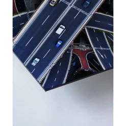 ANY IMAGE Kunstdruck »Autobahn Kreuzung«, Mehrfarbig, Alu-Dibond -Wohnen Wohndeko Verkäufe unnamed file 2430