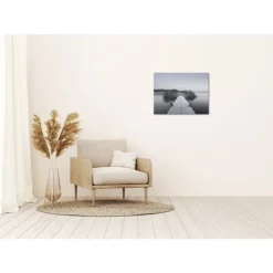 ANY IMAGE Kunstdruck »Bootssteg«, Mehrfarbig, Alu-Dibond -Wohnen Wohndeko Verkäufe unnamed file 2434