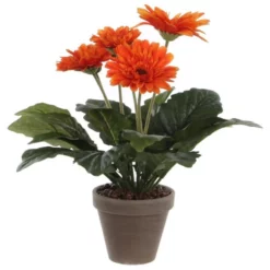Mica® Decorations Kunstblume, Gerbera, Orange -Wohnen Wohndeko Verkäufe unnamed file 274