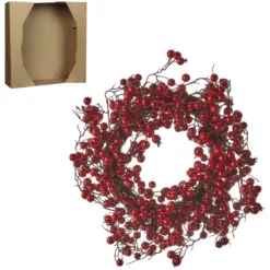 HOUSE OF SEASONS Deko-Kranz, Rot