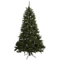 CASAYA LED-Kunsttanne »Davos«, Höhe: 215 Cm, Grün, Beleuchtet