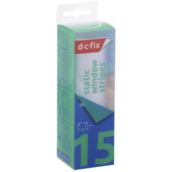 Dc-fix Klebefolie, Static Window Stripes, Struktur, 200x15 Cm 4 Dc-fix Klebefolie, Static Window Stripes, Struktur, 200x15 Cm – Bild 2