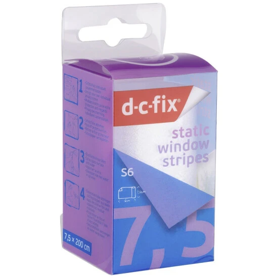 Dc-fix Klebefolie, Static Window Stripes, Struktur, 200x7,5 Cm 4 Dc-fix Klebefolie, Static Window Stripes, Struktur, 200x7,5 Cm – Bild 2