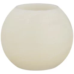 CASAYA LED-Kerze »Rustic«, Ø 12 Cm, Creme, Timerfunktion, 3D-Flacker-Effekt, Timer